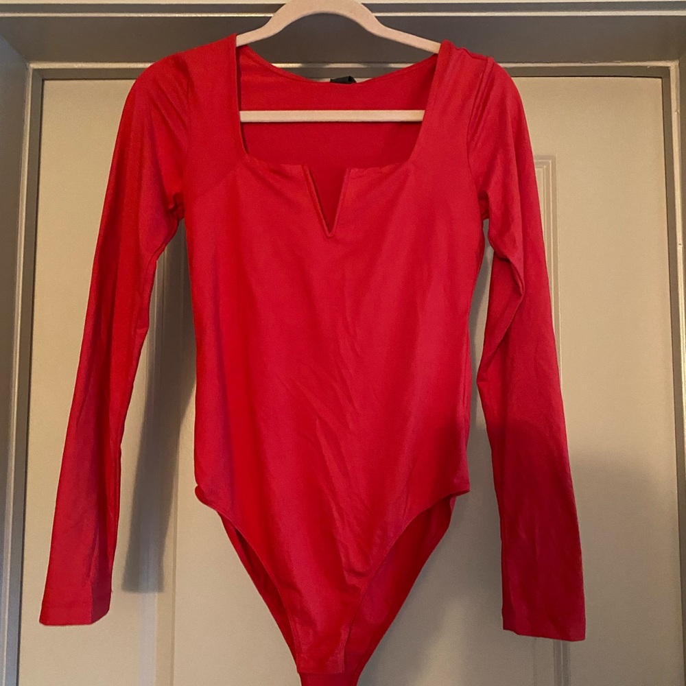Red Bodysuit